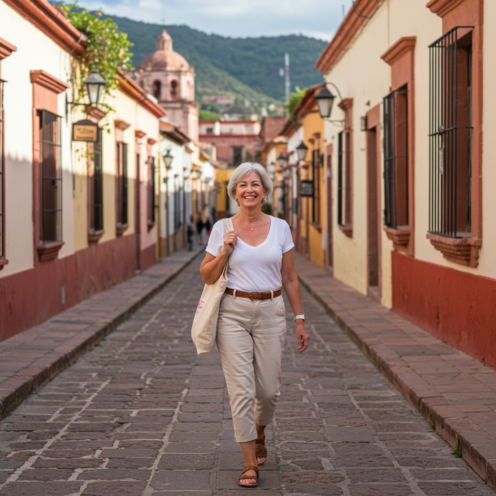 All-on-4 dental implants patient smiling at Dental Excellence León