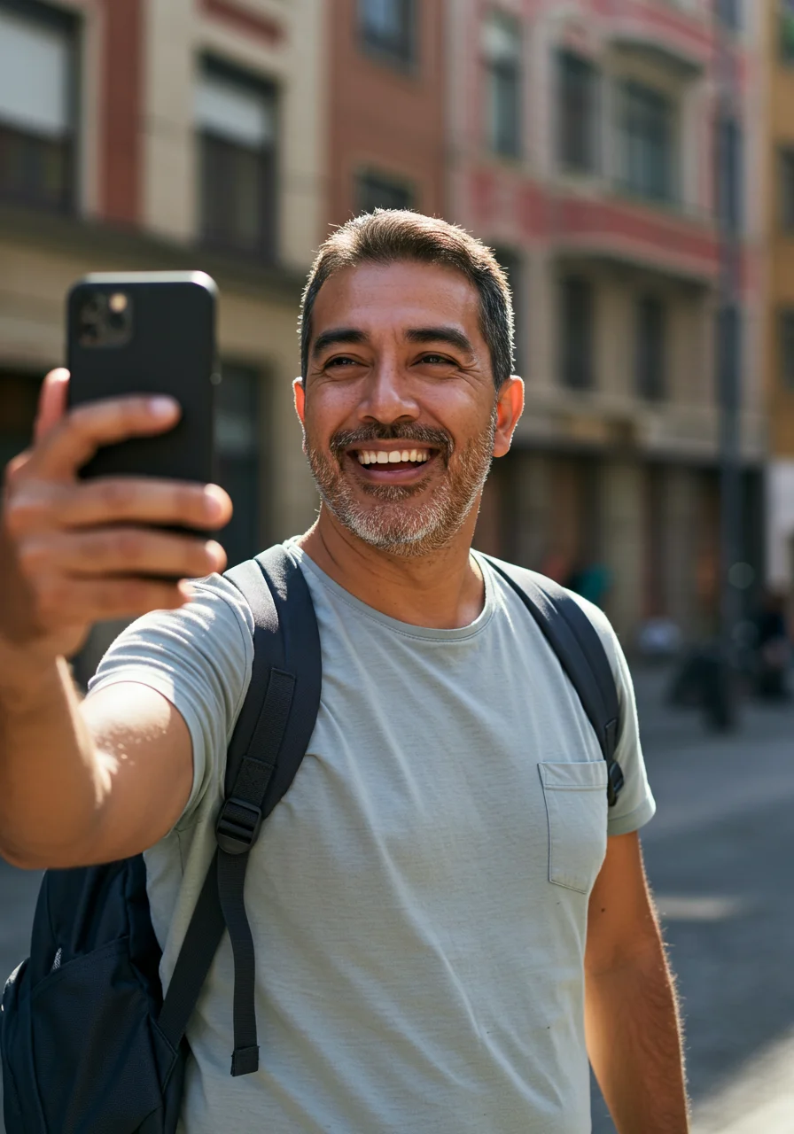 Happy Dental Excellence patient showing beautiful smile