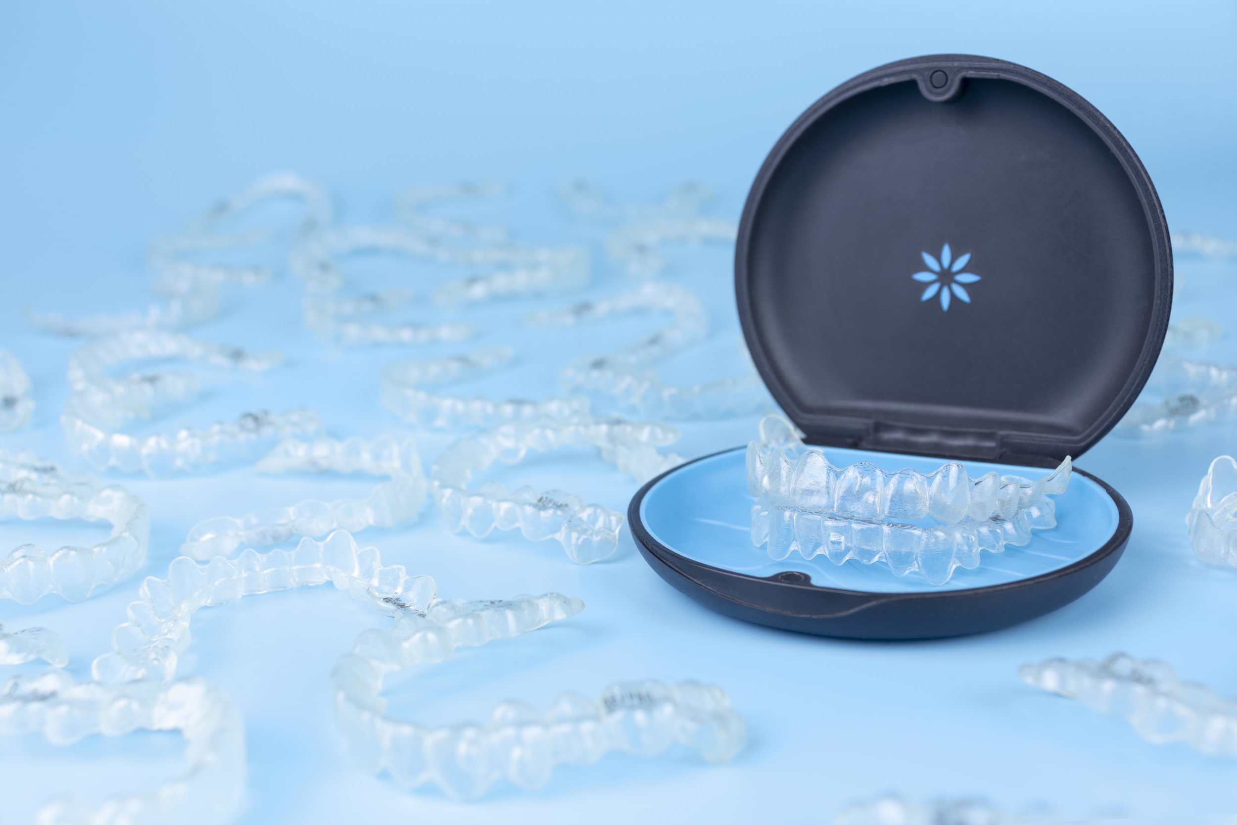 Invisalign clear aligners — custom-made at Dental Excellence